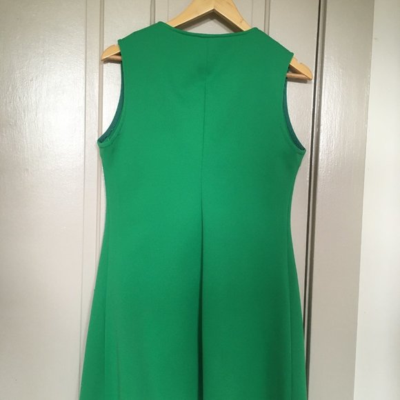 Vintage 60s Green Dress - Picture 2 of 2
